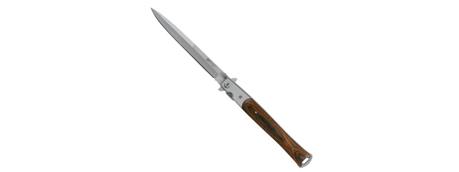 12" Giant Stilleto with pakkawood inlay handle